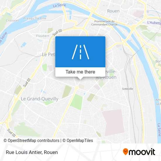 Rue Louis Antier map