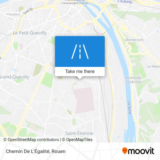 Chemin De L'Égalité map