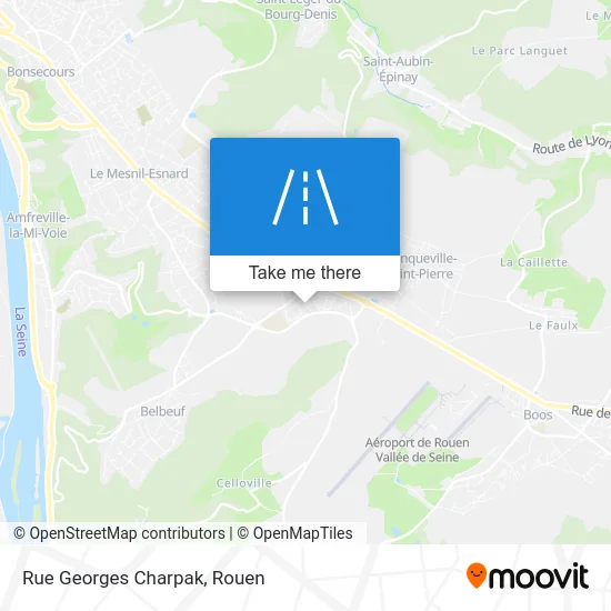 Rue Georges Charpak map