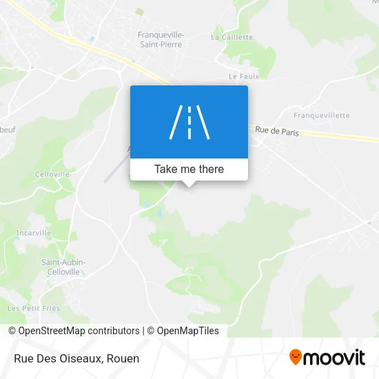 Rue Des Oiseaux map