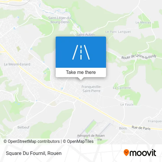 Square Du Fournil map