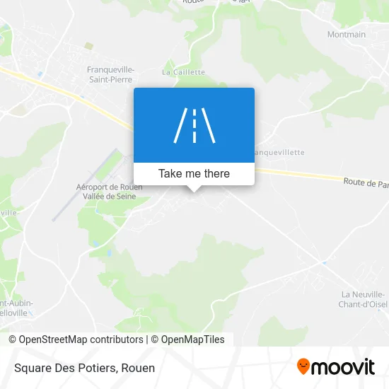 Square Des Potiers map