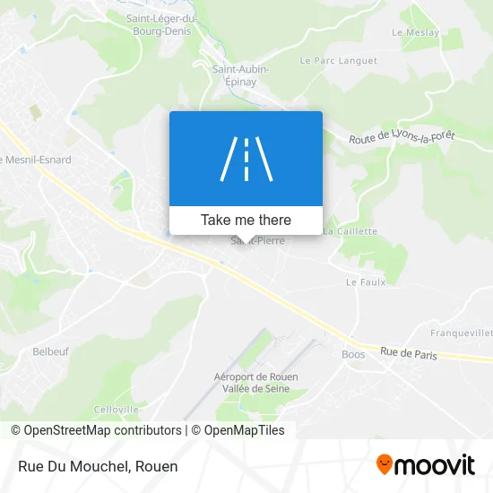 Rue Du Mouchel map