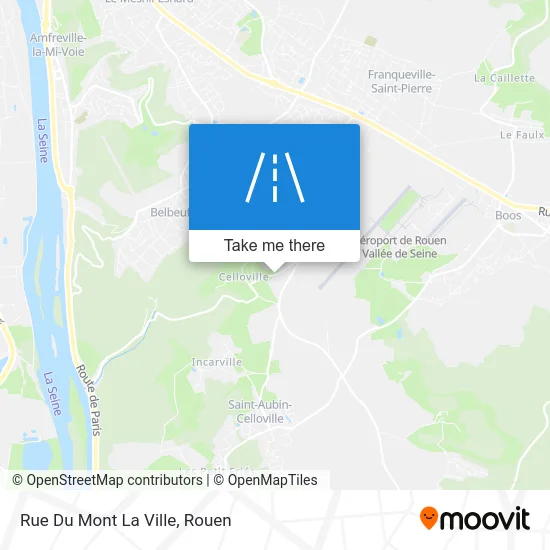 Rue Du Mont La Ville map