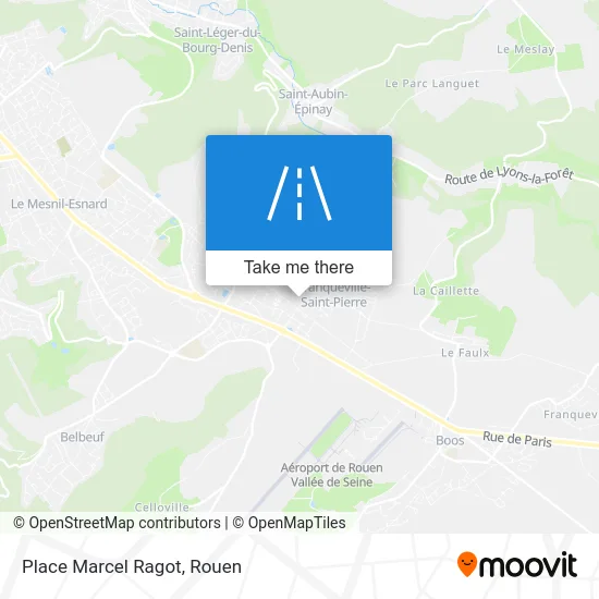 Place Marcel Ragot map