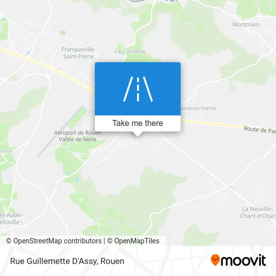 Rue Guillemette D'Assy map