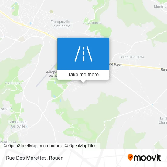 Rue Des Marettes map