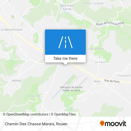 Chemin Des Chasse-Marais map