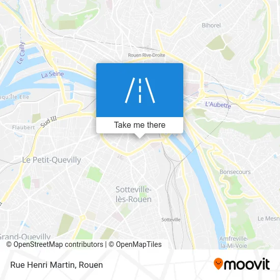 Rue Henri Martin map