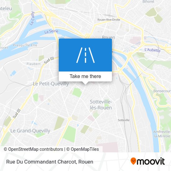 Rue Du Commandant Charcot map