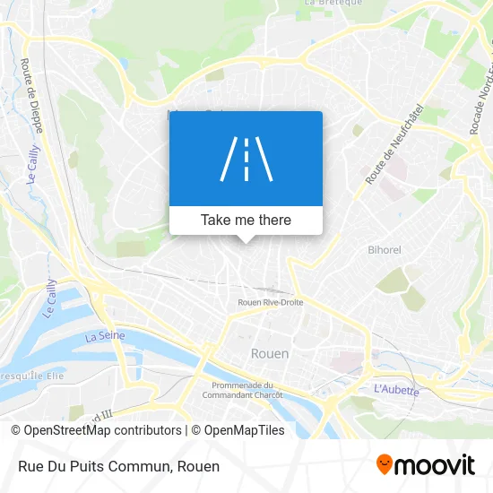 Rue Du Puits Commun map