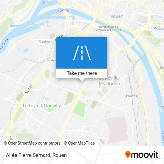 Allée Pierre Semard map