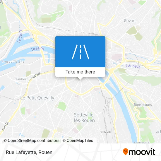 Rue Lafayette map