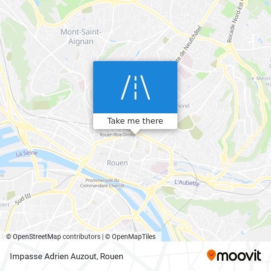 Mapa Impasse Adrien Auzout