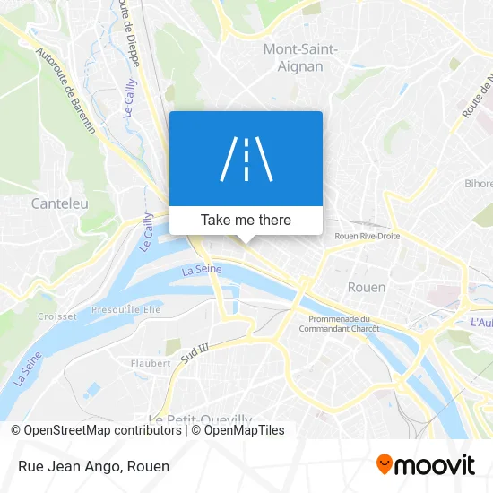 Rue Jean Ango map