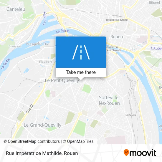 Rue Impératrice Mathilde map