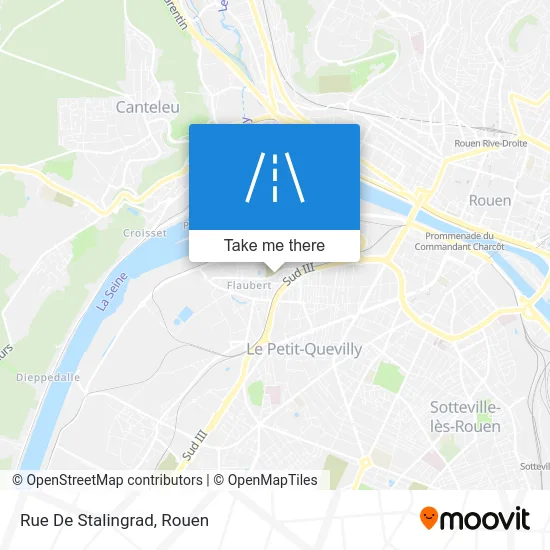 Rue De Stalingrad map