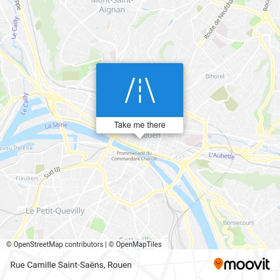 Rue Camille Saint-Saëns map