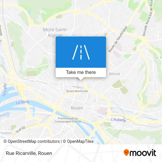 Rue Ricarville map