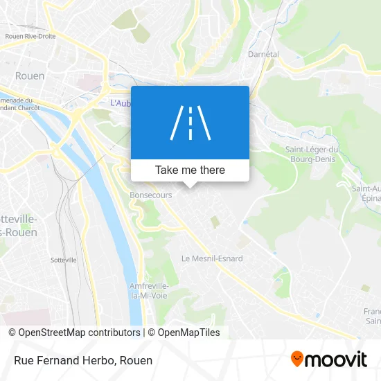 Rue Fernand Herbo map