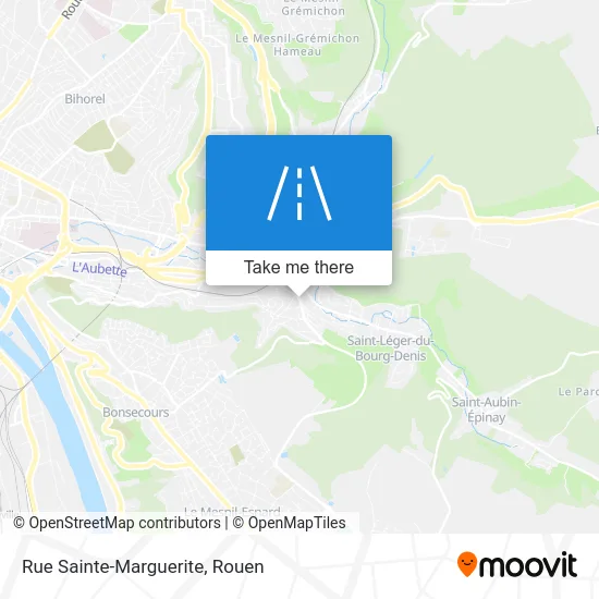 Rue Sainte-Marguerite map