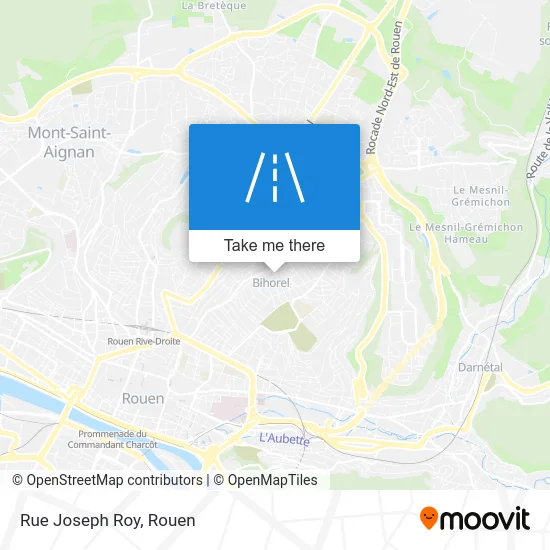 Rue Joseph Roy map