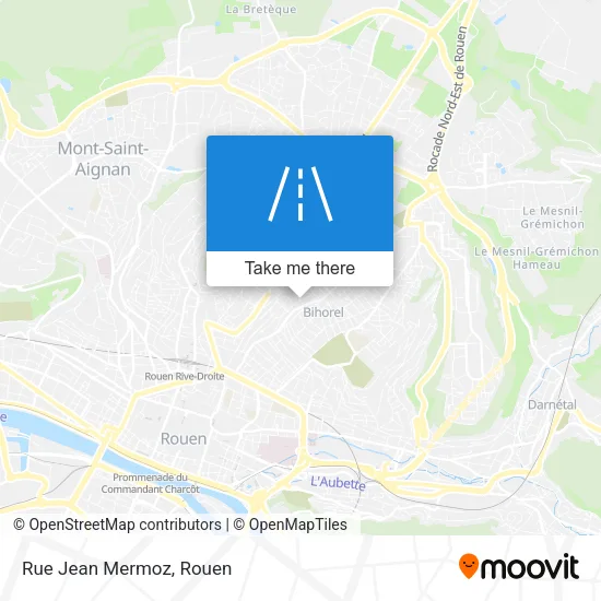 Rue Jean Mermoz map