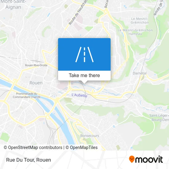 Rue Du Tour map