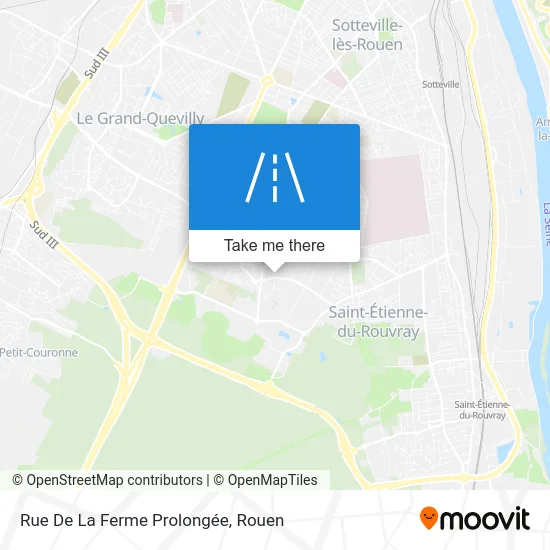 Rue De La Ferme Prolongée map