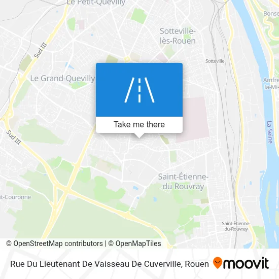 Rue Du Lieutenant De Vaisseau De Cuverville map
