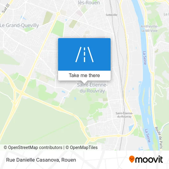 Rue Danielle Casanova map