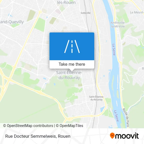 Rue Docteur Semmelweis map