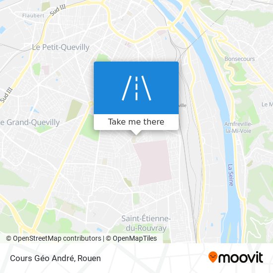 Mapa Cours Géo André