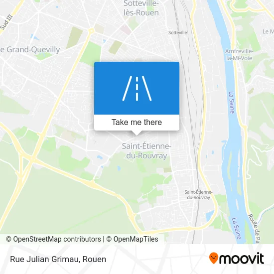 Rue Julian Grimau map