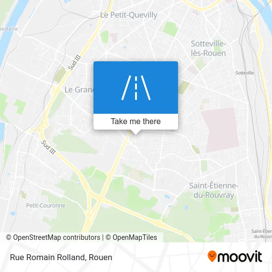 Rue Romain Rolland map