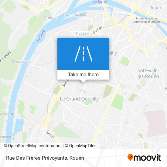 Rue Des Frères Prévoyants map