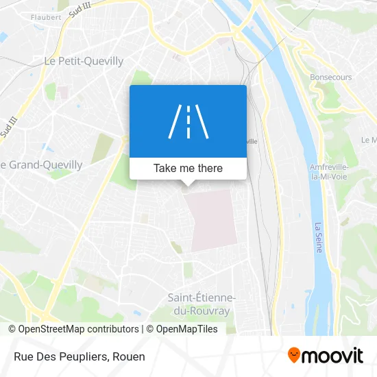 Rue Des Peupliers map