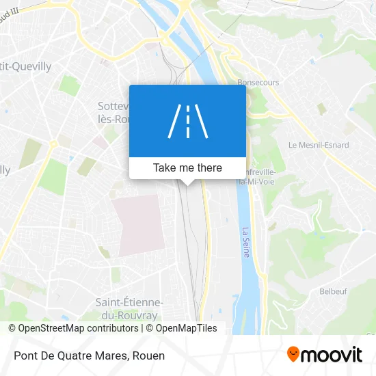 Pont De Quatre Mares map