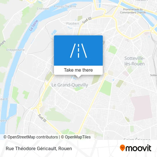 Rue Théodore Géricault map