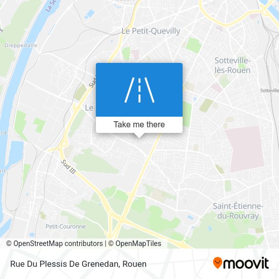 Rue Du Plessis De Grenedan map