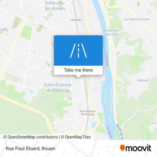 Rue Paul Éluard map