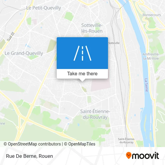 Rue De Berne map