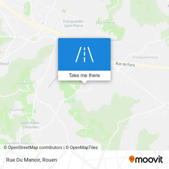 Rue Du Manoir map