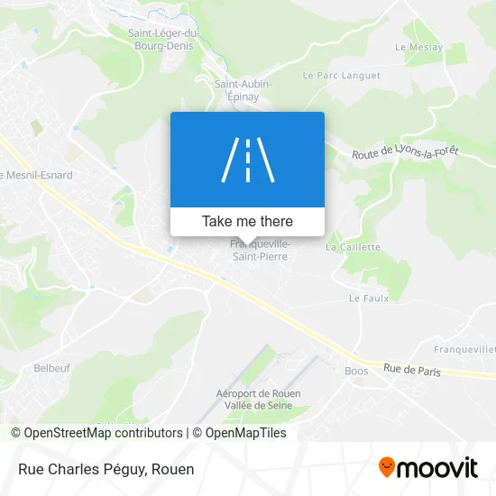 Rue Charles Péguy map