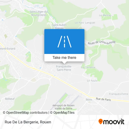 Rue De La Bergerie map