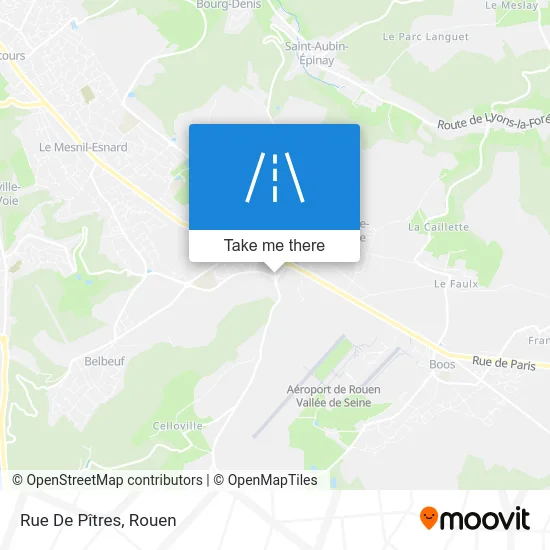 Rue De Pîtres map