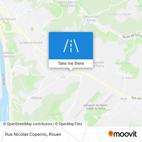 Rue Nicolas Copernic map