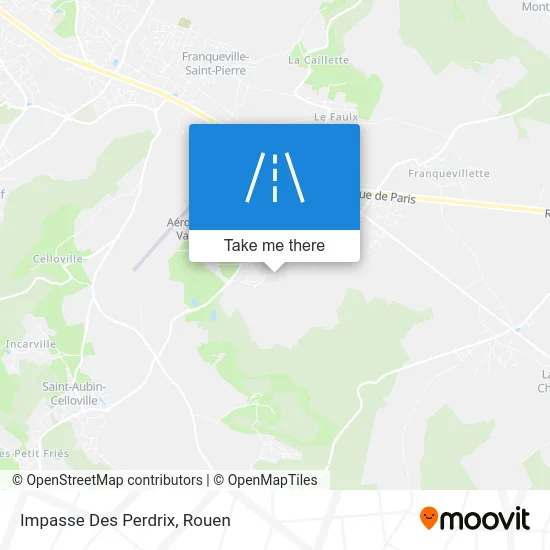 Impasse Des Perdrix map