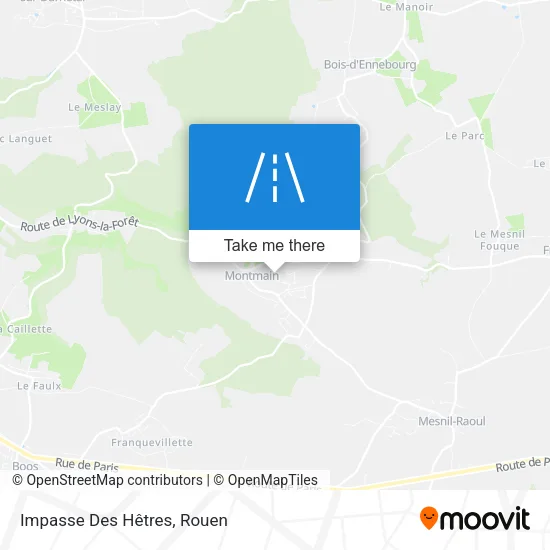 Impasse Des Hêtres map