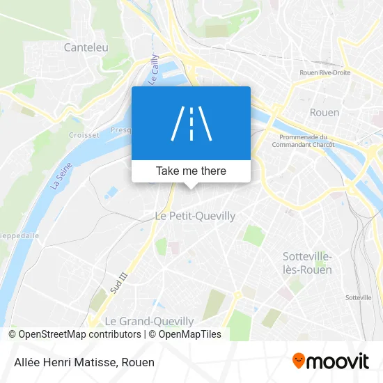 Allée Henri Matisse map
